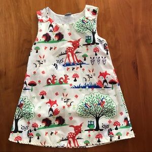 Baby Doll animal print dress